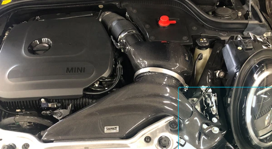 Sistema de admisión de fibra de carbono GruppeM para Mini Cooper S / JCW F66
