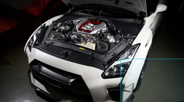 Système d’admission en fibre de carbone GruppeM pour Nissan R35 GTR