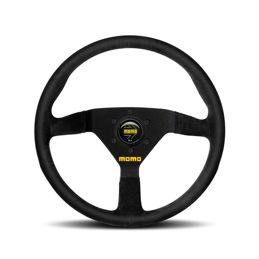 MOMO Mod. 78 Steering Wheel Black Suede 320mm 40mm Dish