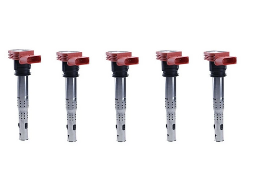 Bobines d’allumage rouges NGK U5014 Audi RS3 8V 2.5 TFSI 367 ch