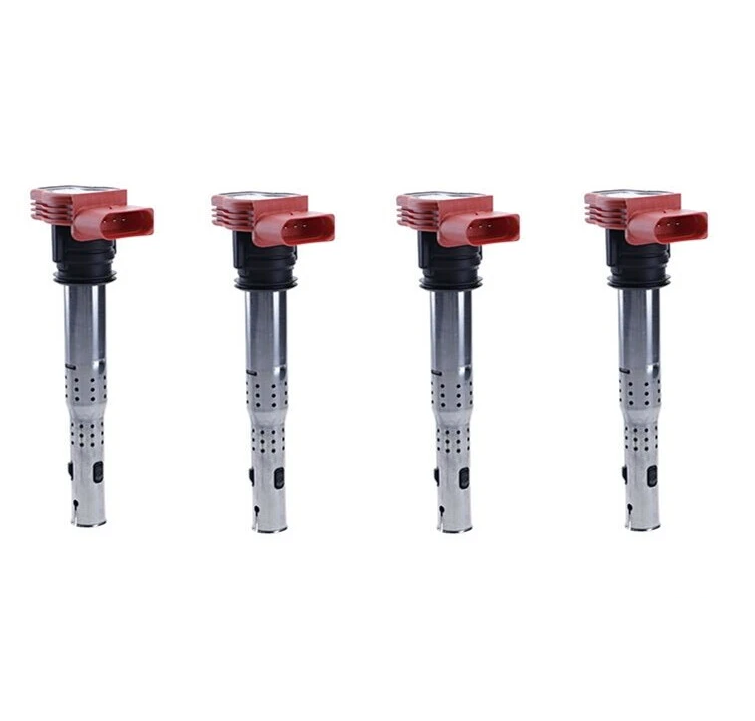 NGK U5014 Red Ignition Coils Audi TT 8J 2.0 TFSI 200 / 211 hp