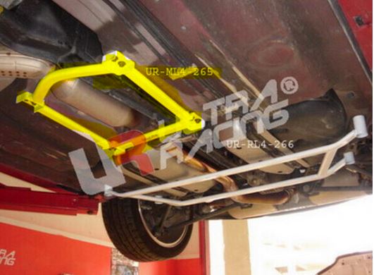 Mazda RX8 Ultra Racing 4 Points Mid Lower Member Brace