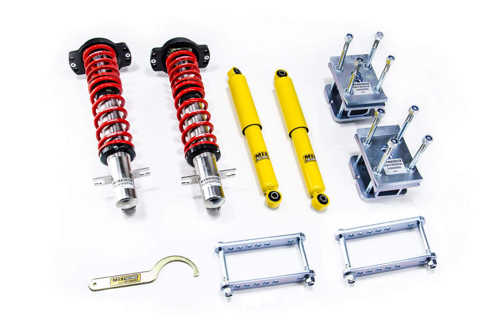 MTS Technik coilover kit Volkswagen CADDY I (14) XMTSGWVW84