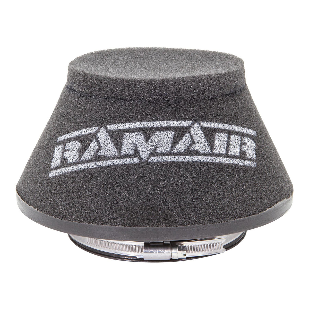 Ramair Cone air filter - Universal - 100mm ID Neck - Offset - Length 107mm