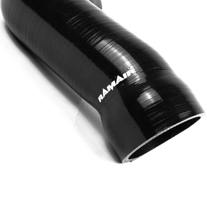 Ramair Black Ramair Air Filter & Heat Shield Intake Kit Black Intake Hose VW MK7 Golf GTI & R, Audi A3, S3 8V, Seat Leon Cupra 280 & Skoda Octavia RS