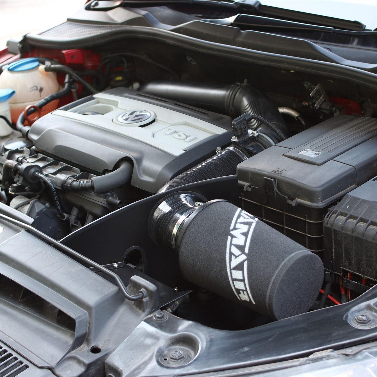 Ramair Blue Ramair Air Filter & Heat Shield Induction Intake Kit EA888 2.0 TSI TFSI Audi A3 (8P), Skoda Octavia (1Z), Seat Leon (1P), VW Golf GTI (mk6), VW Scirocco