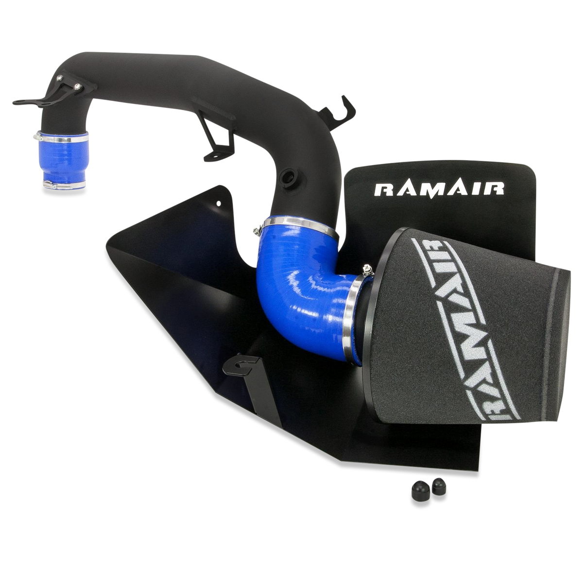 Ramair Blue Ramair Cone Foam Air Filter Heat Shield & Hard Pipe Induction Kit Ford Focus RS MK3 2.3 Ecoboost