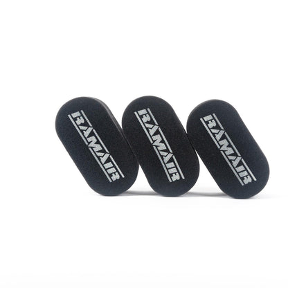 Ramair 3x Foam Carb Sock Air Filters - Weber DCOE 45