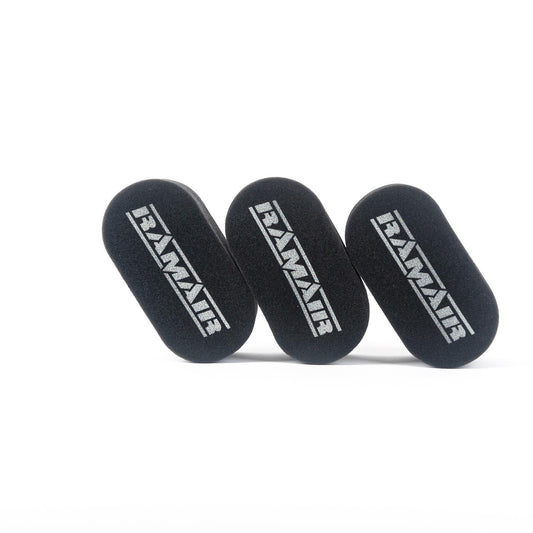 Ramair 3x Foam Carb Sock Air Filters - Weber DCOE 45