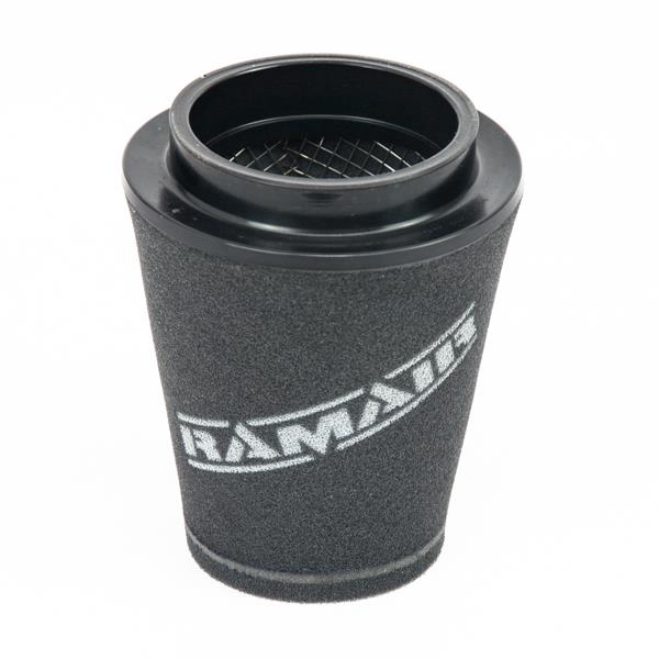 Ramair Cone air filter - Universal - 100mm ID Neck - Length 185mm