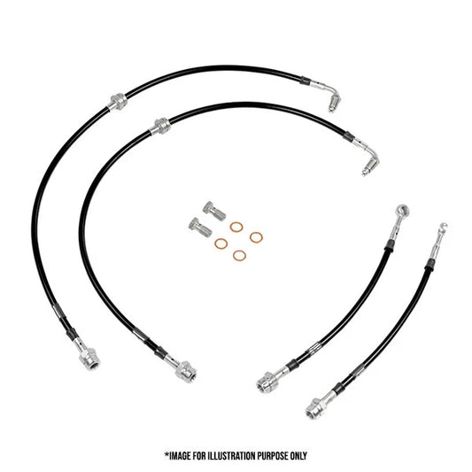 Braided Brake Hose Lines Kit Goodridge BMW 335i E9x / M3 E9x