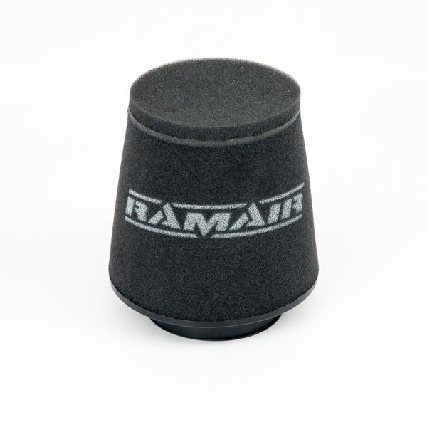 Ramair Cone air filter - Universal - 80mm ID Neck - Offset - Length 159mm