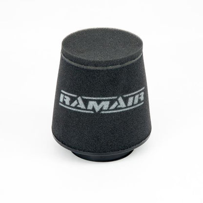 Ramair Cone air filter - Universal - 80mm ID Neck - Offset - Length 159mm