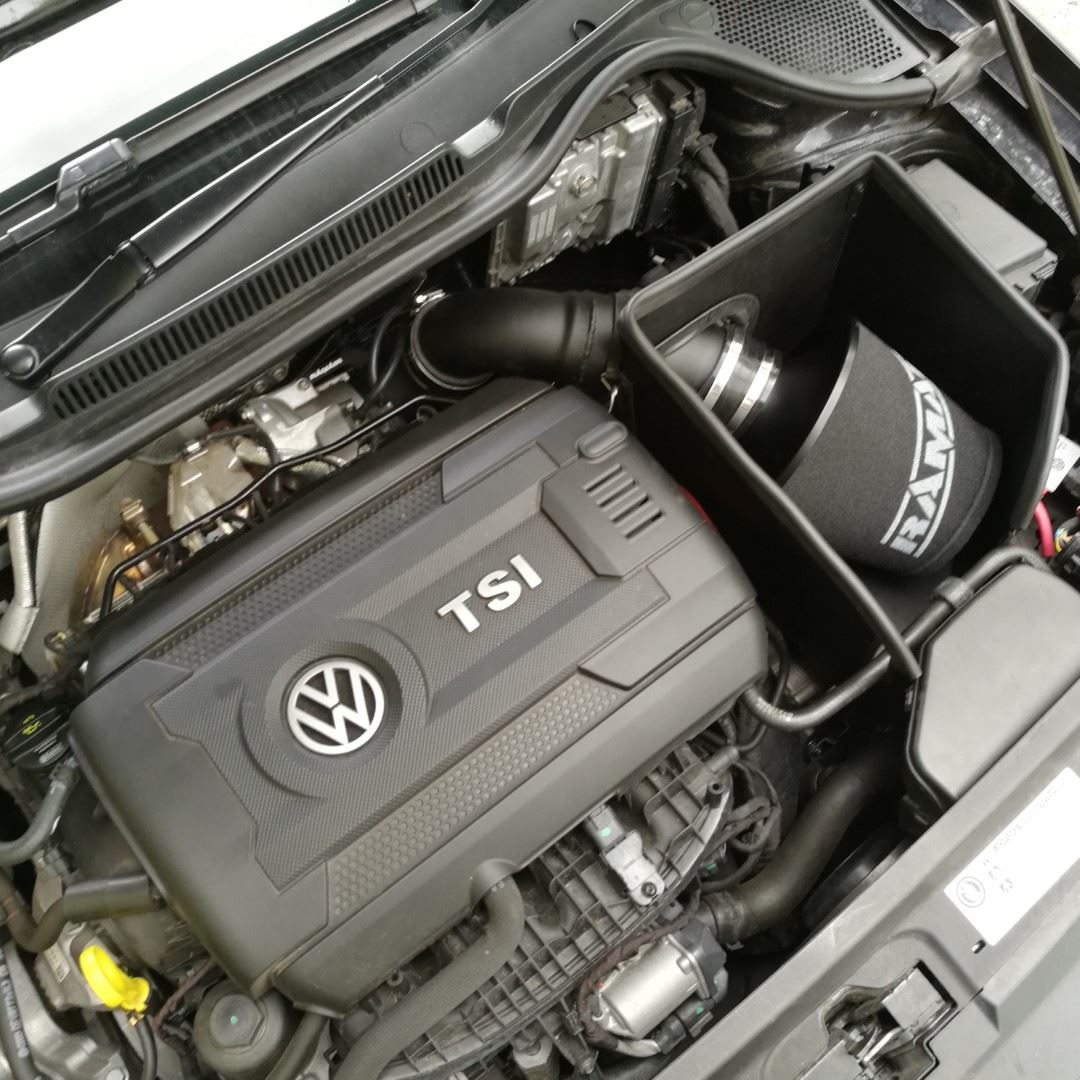 Ramair Performance Foam Air Filter & Heat Shield Induction Kit VW Polo GTI 1.8 TSI (6C) EA888
