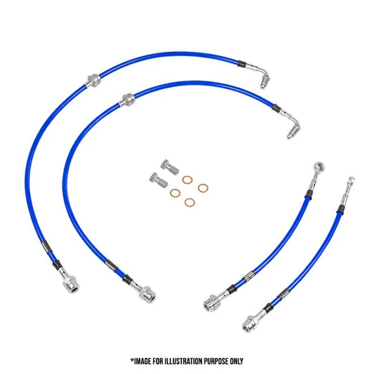 Braided Brake Hose Lines Kit Goodridge BMW 335i E9x / M3 E9x