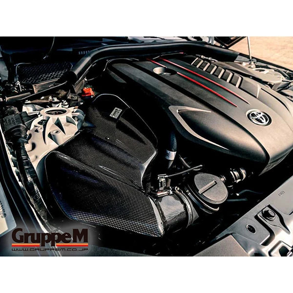 Toyota Supra GR 3.0 A90 MK5 GruppeM Carbon Fiber Intake System