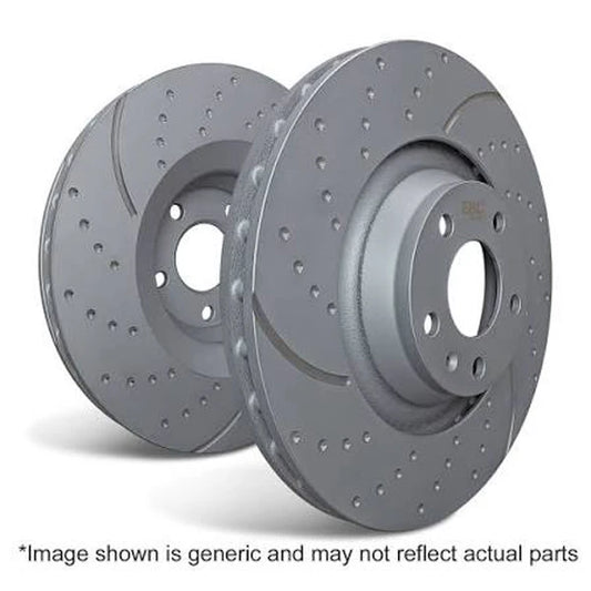 Turbo Grooved Front Brake Discs EBC BMW 335i 340i 435i 440i F3x