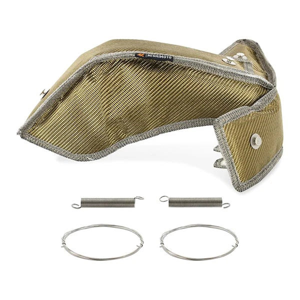 Écran thermique de turbo en titane Mishimoto pour Ford Mustang EcoBoost / Focus 3 RS