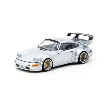 Tarmac Works 1/64 - Porsche 911 (964) RWB , Silver