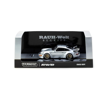 Tarmac Works 1/64 - Porsche 911 (964) RWB , Silver