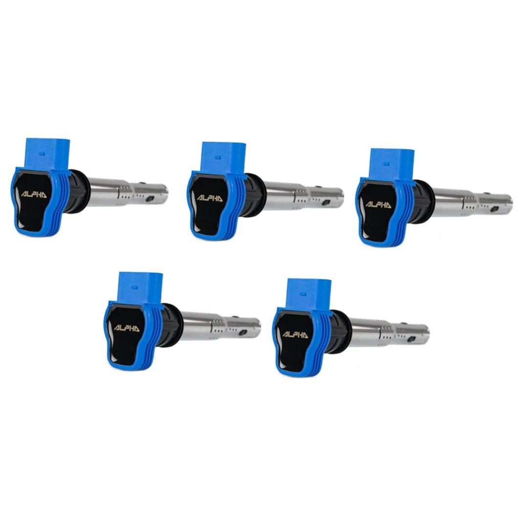Blue coil pack Alpha Competition Audi RS3 8P / TTRS Mk2 2.5 TFSI