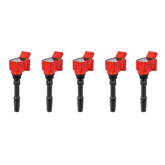 Red ignition coils Alpha Competition Audi RS3 8V.5 and TTRS 8S 2.5 TFSI