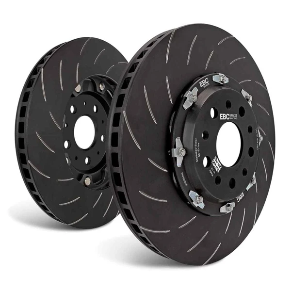 Swept Grooved Rear Floating Brake Discs EBC BMW M4 F82