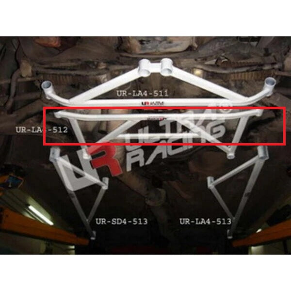 Subaru Impreza GT GC8 Ultra Racing 4 Point Front Subframe H Brace