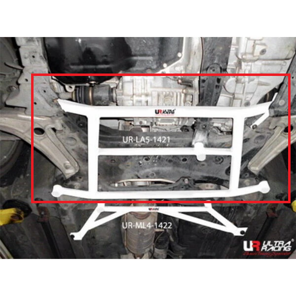 Mitsubishi Lancer Evo 10 Ultra Racing 5 Points Front Subframe Brace