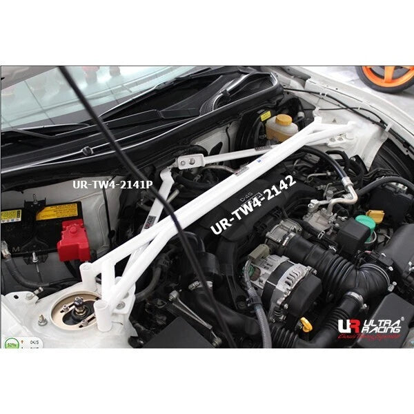 Subaru BRZ y Toyota GT86 / GR86 Ultra Racing 4 Points Front Strut Firewall Braces