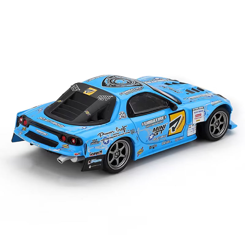 Mazda RX7 RE-Amemiya 20B NA 3ROTOR-7 « Ama-san Go » Mini GT