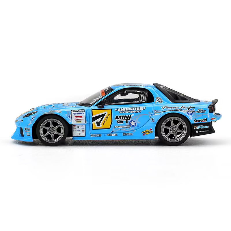 Mazda RX7 RE-Amemiya 20B NA 3ROTOR-7 « Ama-san Go » Mini GT