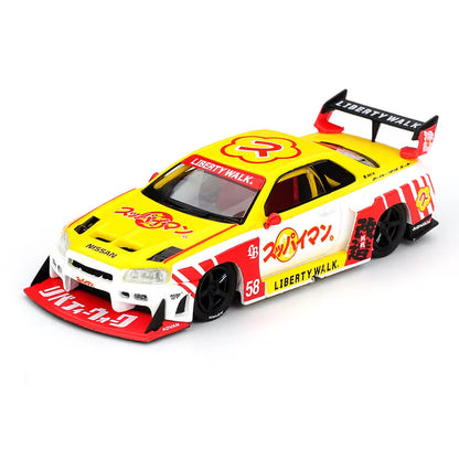 Mazda RX7 RE-Amemiya 20B NA 3ROTOR-7 « Ama-san Go » Mini GT