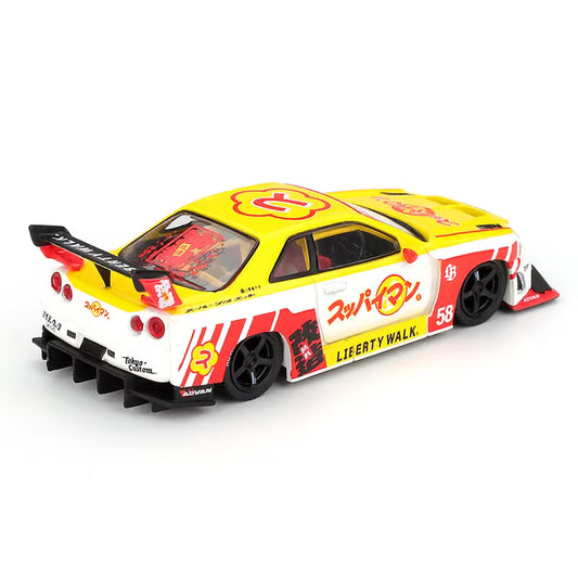 Mini GT 1/64 Nissan Skyline GT-R R34 Super Silhouette Suppaiman