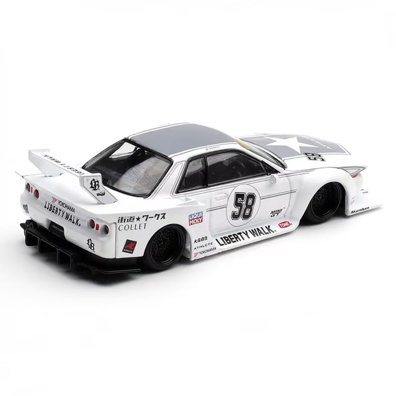 Mini GT 1/64 Nissan Skyline GT-R R32 LB-Kaido Works