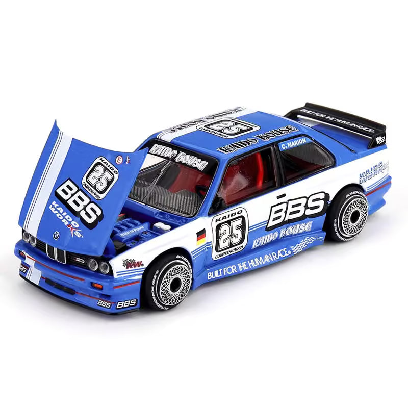 Mini GT x Kaido House 1/64 BMW M3 E30 Kaido Works BBS Touring Champ