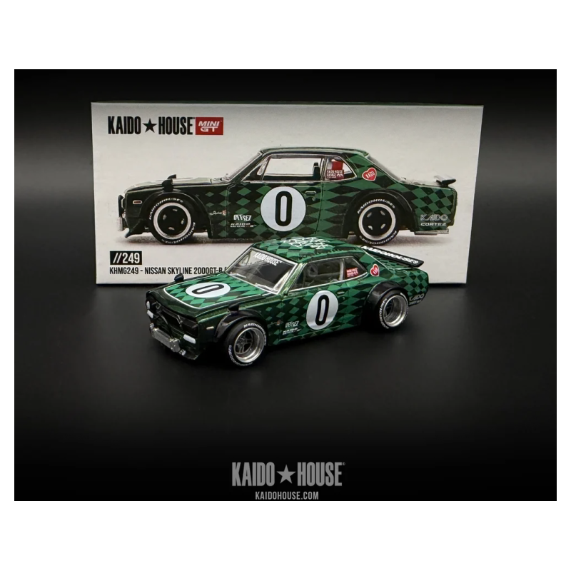Mini GT x Kaido House 1/64 Nissan Skyline GT-R KPGC10 Cortez