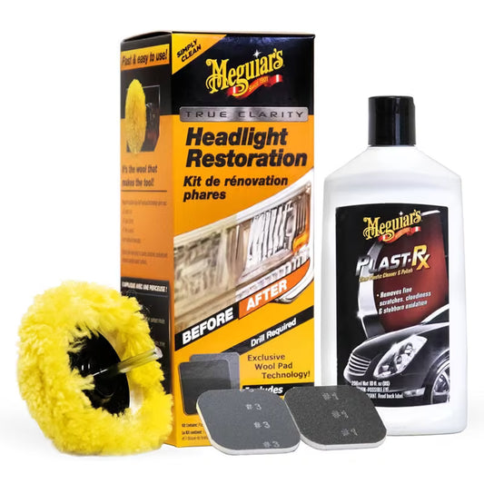 Meguiar's 1-Step Headlight Restoration Plus (118 mL + Accessories)
