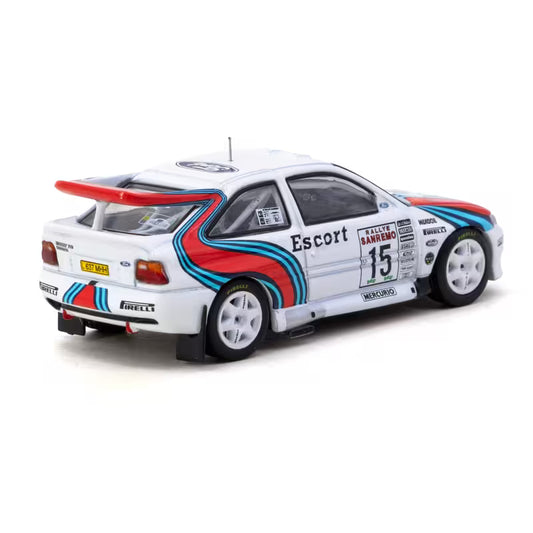 Tarmac Works 1/64 - Ford Escort RS Cosworth WRC - Rallye Sanremo 1994 | M. Wilson / B. Thomas