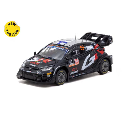 Tarmac Works 1/64 - Toyota GR Yaris Rally1 - Rallye Latvia 2024 | K. Rovanperä / J. Halttunen