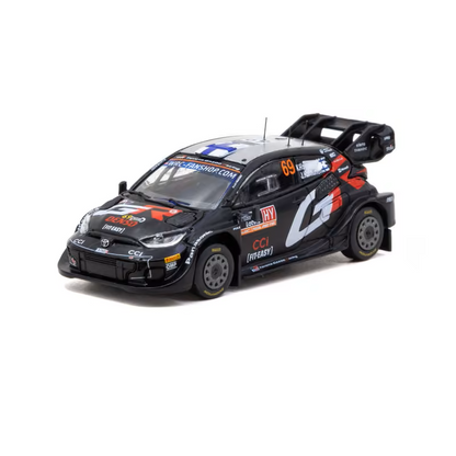 Tarmac Works 1/64 - Toyota GR Yaris Rally1 - Rallye de Lettonie 2024 | K. Rovanperä / J. Halttunen