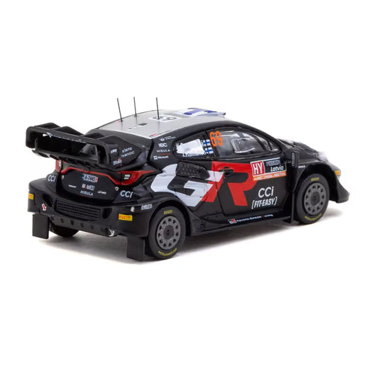 Tarmac Works 1/64 - Toyota GR Yaris Rally1 - Rallye Latvia 2024 | K. Rovanperä / J. Halttunen