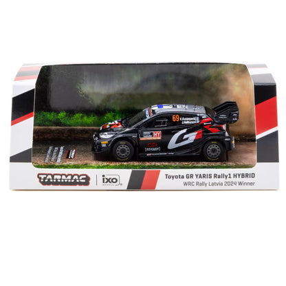 Tarmac Works 1/64 - Toyota GR Yaris Rally1 - Rallye Latvia 2024 | K. Rovanperä / J. Halttunen