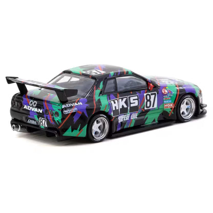 Tarmac Works 1/64 - Nissan Skyline ( R32 ) Widebody JONSIBAL - HKS