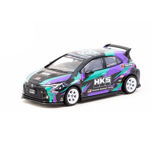 Tarmac Works 1/64 - HKS Toyota GR Corolla | Noir