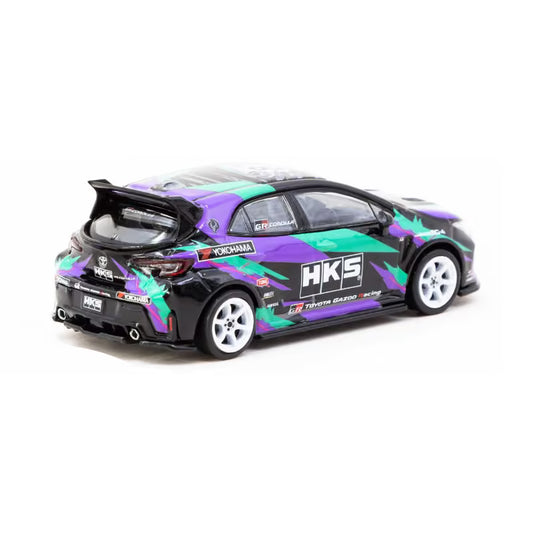 Tarmac Works 1/64 - HKS Toyota GR Corolla | Black
