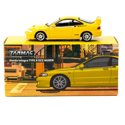 Tarmac Works 1/64 - Honda Integra Type R DC2 Mugen - Sunlight Yellow