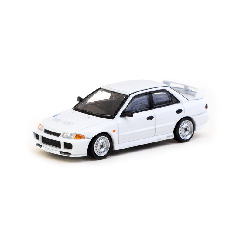 Tarmac Works 1/64 - Mitsubishi Lancer RS Evolution III - White