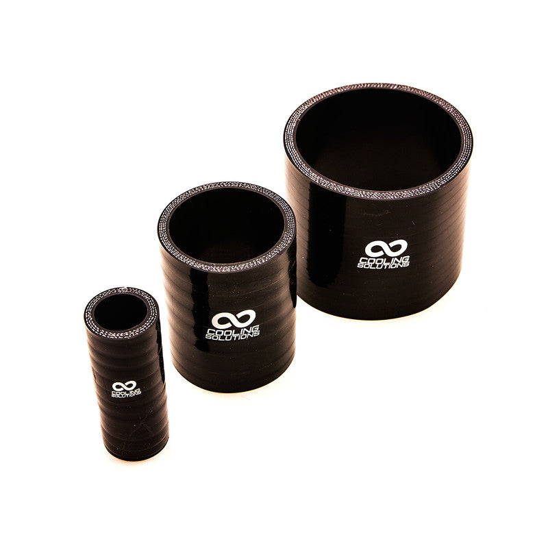 Silicone Joiner Ø6.5 to Ø152 mm Black