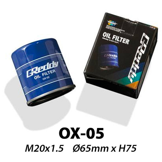 GReddy OX-05 Oil Filter | M20x1.5 ( Mitsubishi Evo, etc)